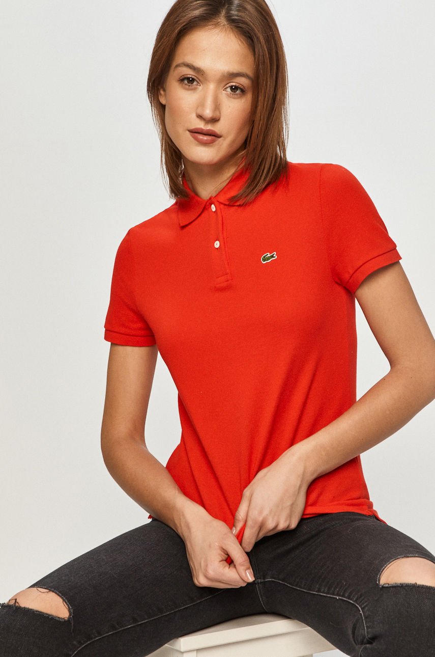 Lacoste - T-shirt czerwony PF7839
