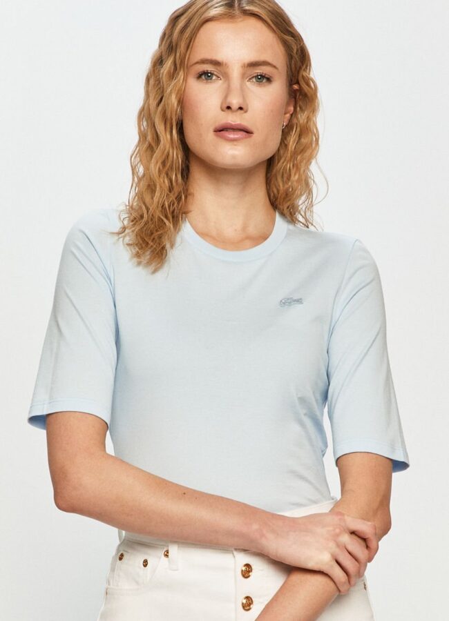 Lacoste - T-shirt jasny niebieski TF9424