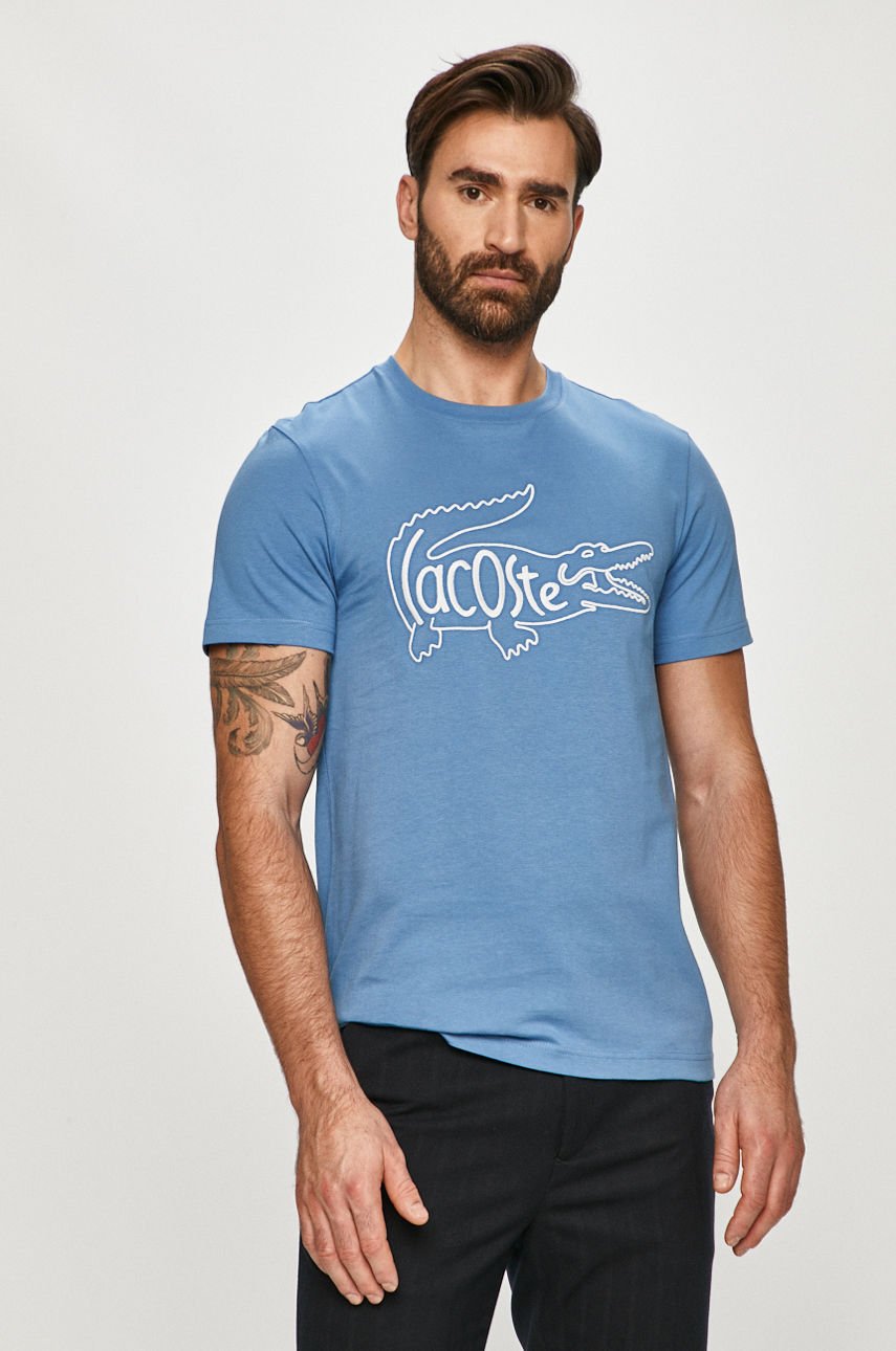 Lacoste - T-shirt niebieski TH0051