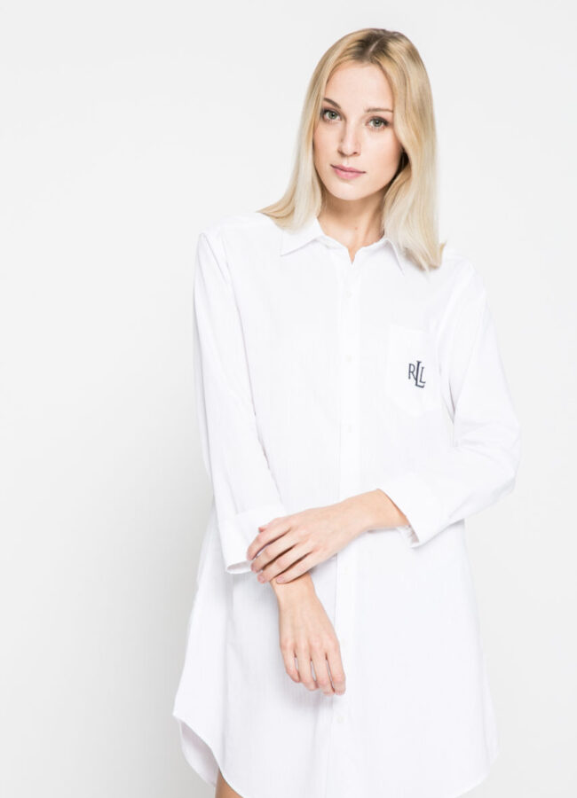 Lauren Ralph Lauren - Koszula nocna biały I8131326