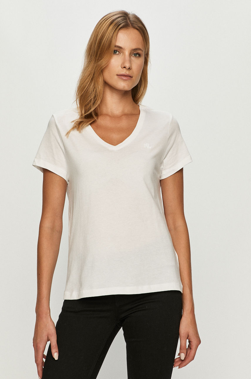 Lauren Ralph Lauren - T-shirt biały I811527
