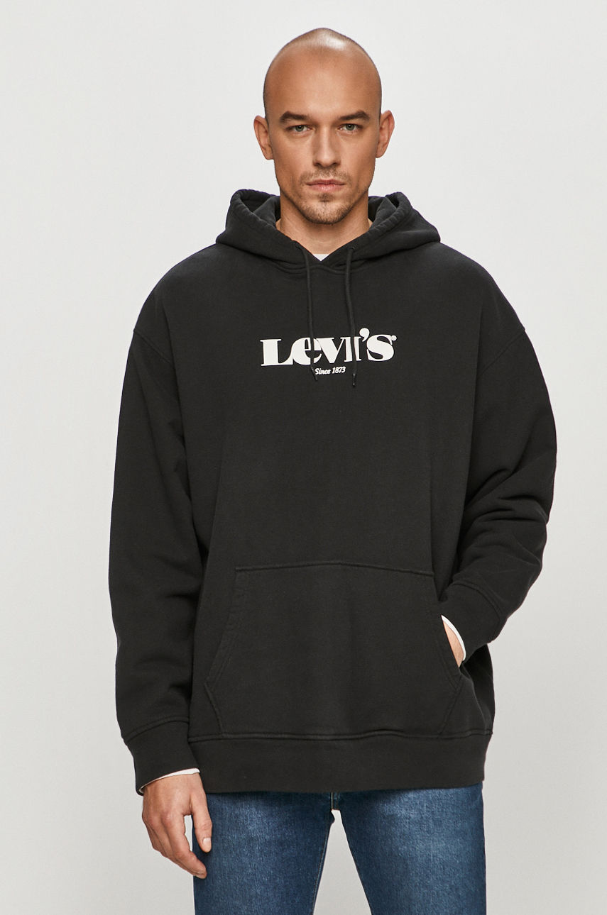 Levi's - Bluza bawełniana czarny 38479.0039