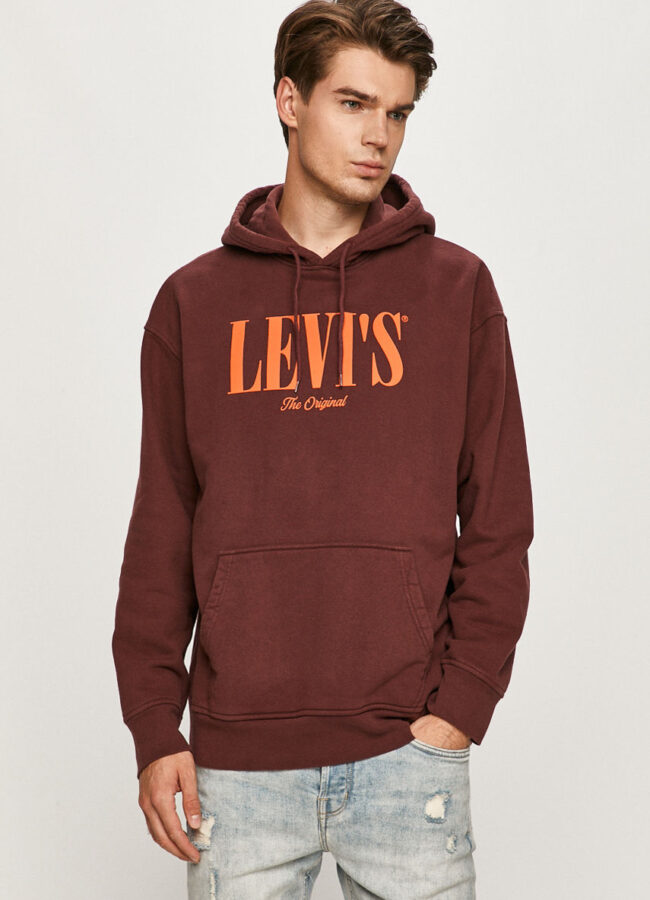 Levi's - Bluza bawełniana czerwony 38479.0003