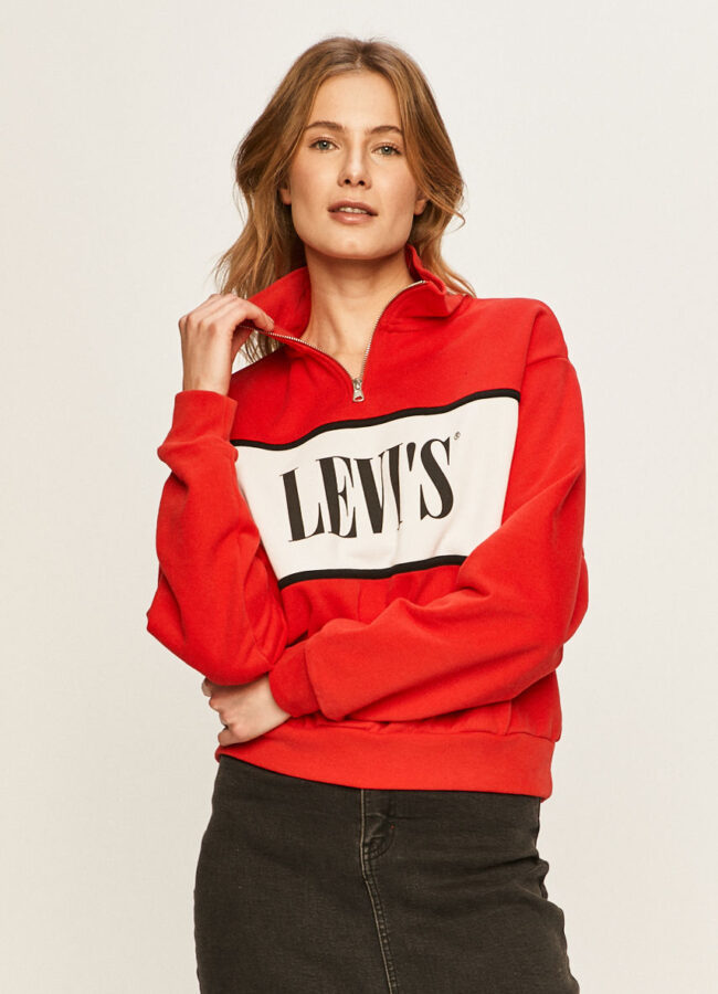 Levi's - Bluza czerwony 17366.0001