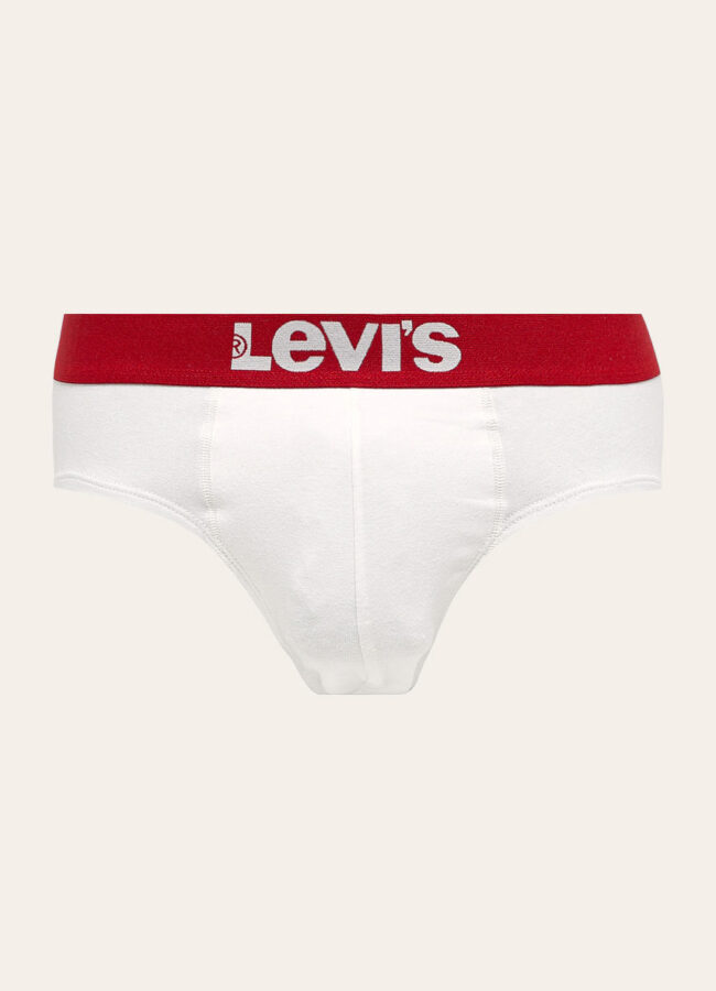 Levi's - Slipy (2-pack) biały 37149.0197