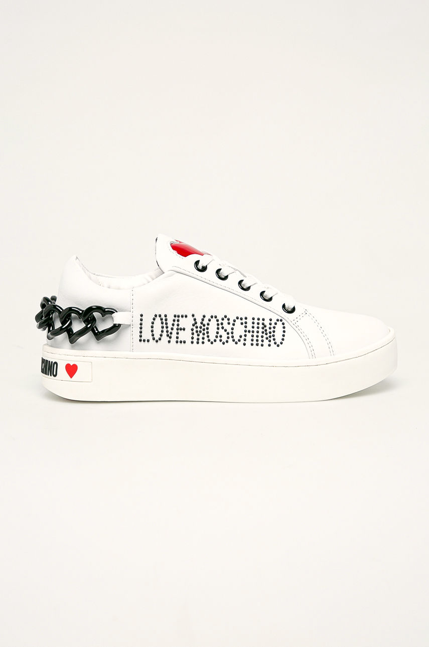 Love Moschino - Buty biały JA15523G1AIFL100
