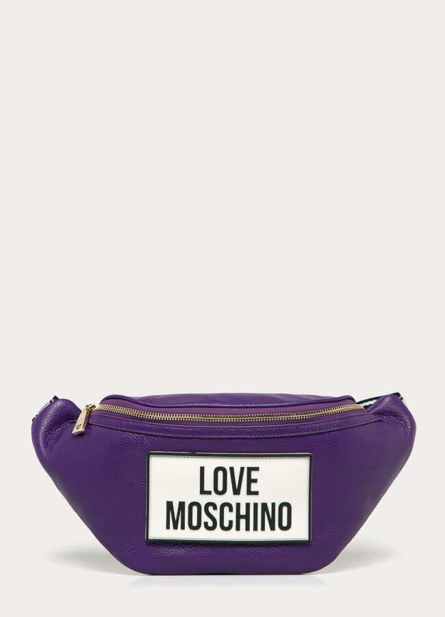Love Moschino - Nerka skórzana purpurowy JC4303PP0BKQ0650