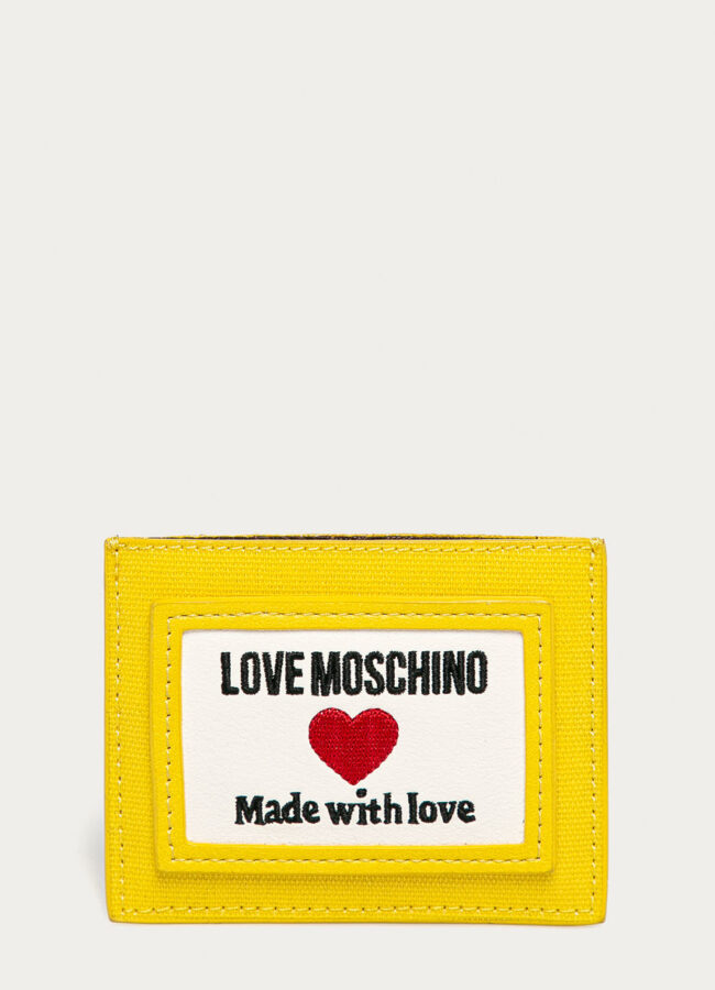 Love Moschino - Portfel jasny żółty JC5606PP1CLC140A