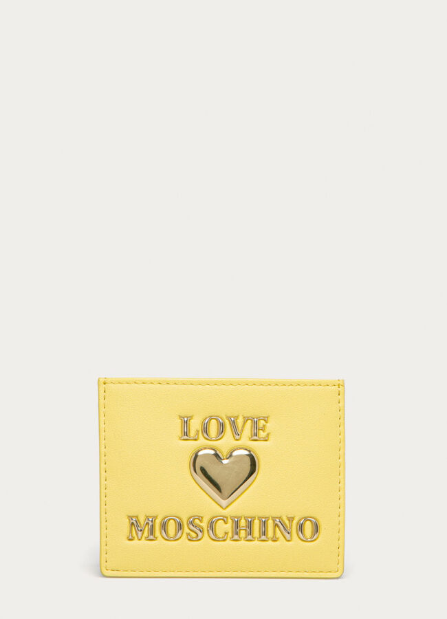 Love Moschino - Portfel jasny żółty JC5619PP1CLF0400