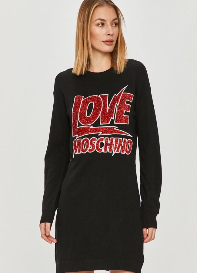 Love Moschino - Sukienka czarny W.S.22R.11.X.0683
