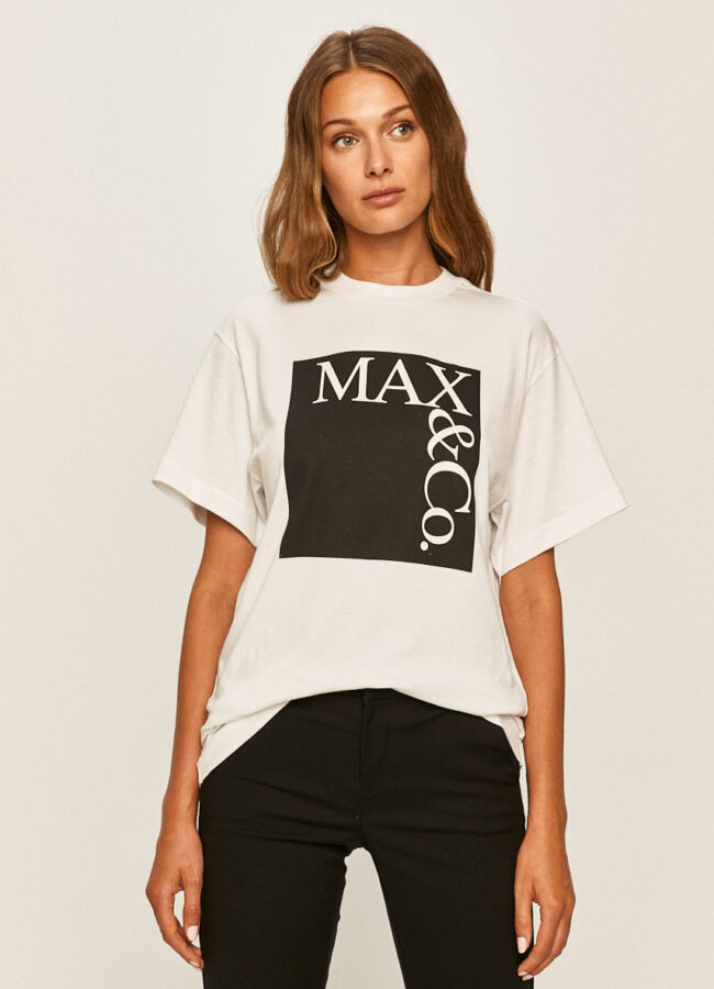 MAX&Co. - T-shirt czarny 49749620