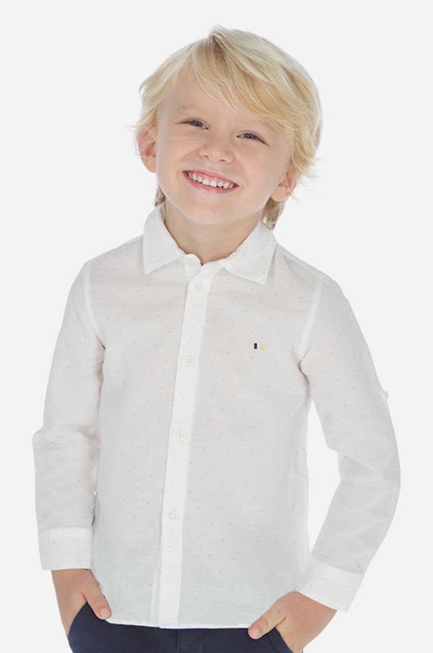 Mayoral - Koszula dziecięca 92-134 cm biały 141.5A.MINI