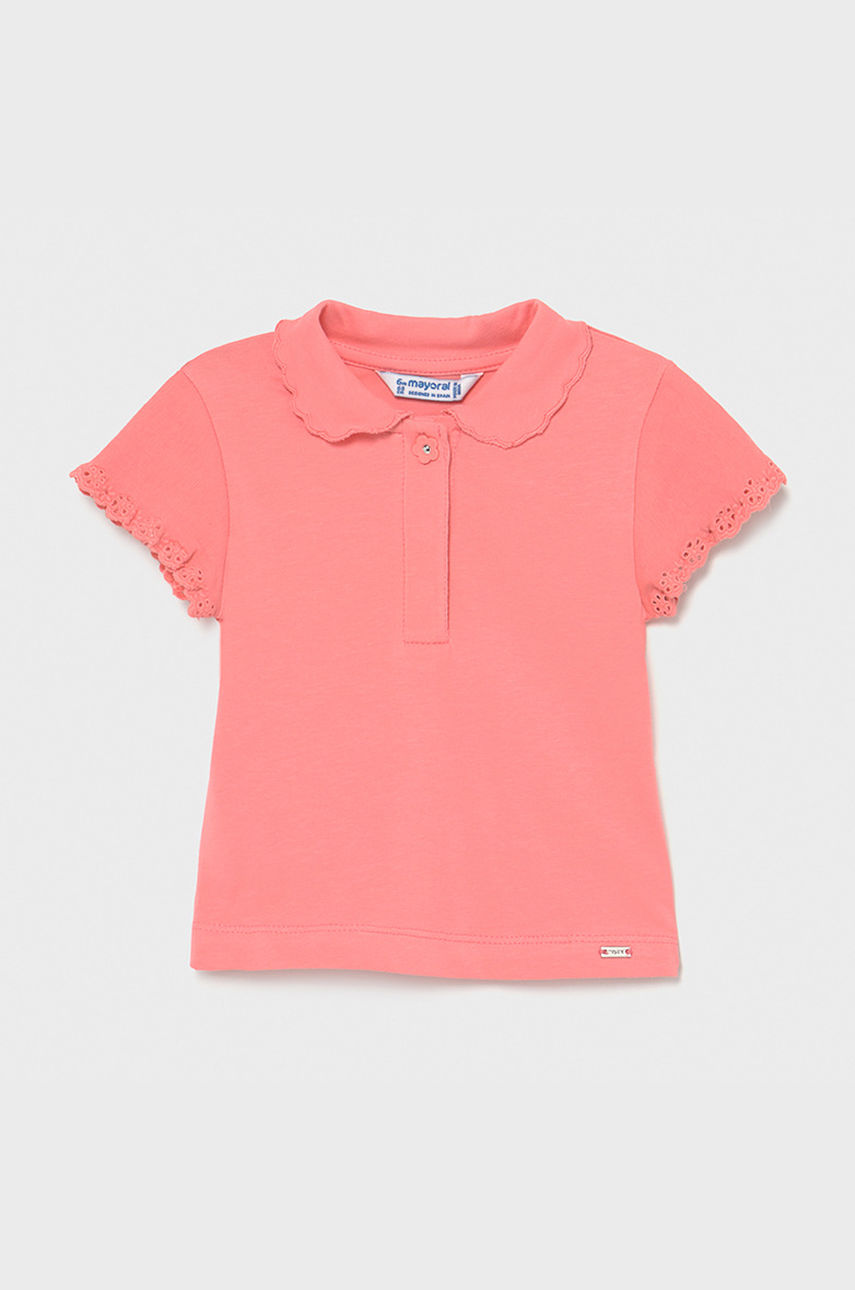 Mayoral - T-shirt dziecięcy ostry różowy 1176.4F.BABY