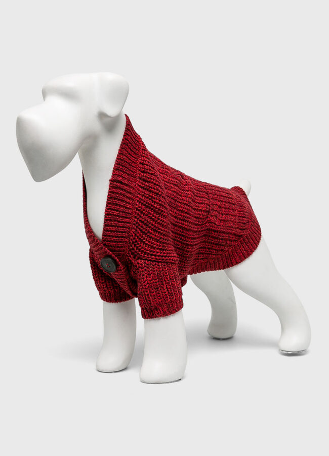 Medicine - Sweter dla psa Manifesto czerwony RW19.SWU408