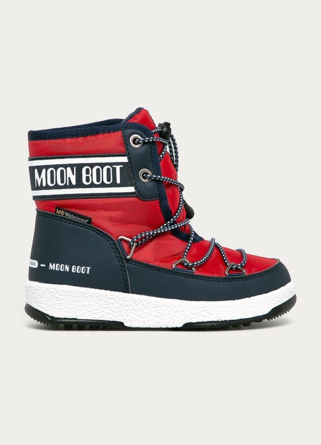 Moon Boot - Śniegowce dziecięce czerwony 340525.M.B.JR.27.35