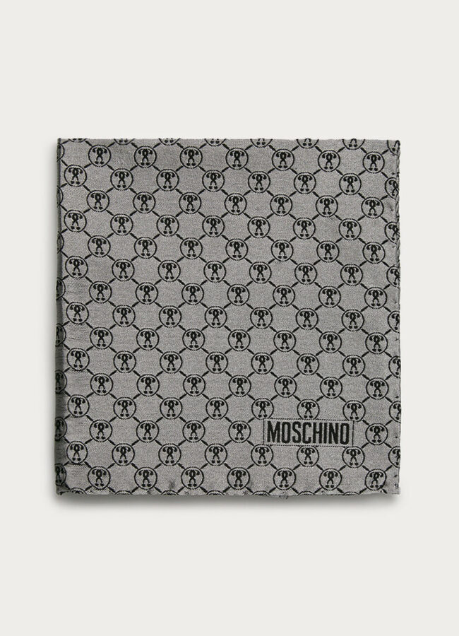 Moschino - Poszetka jasny szary M5133.50037