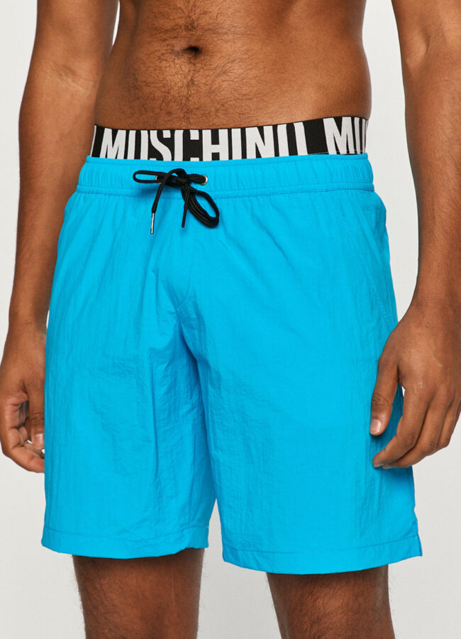 Moschino Underwear - Szorty kąpielowe jasny niebieski 6118.5439