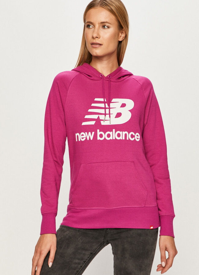 New Balance - Bluza purpurowy WT03550JJL