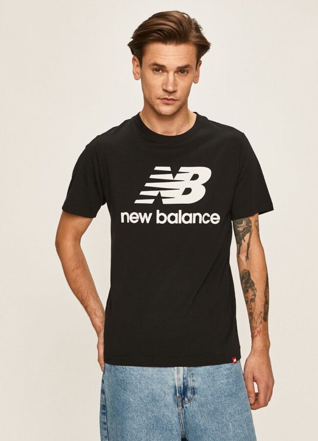 New Balance - T-shirt czarny MT01575BK
