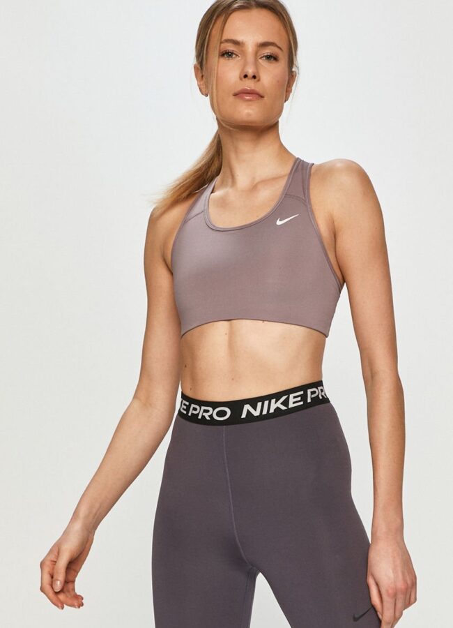 Nike - Biustonosz sportowy fioletowy BV3630