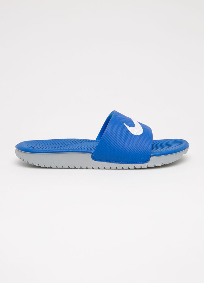 Nike Kids - Klapki dziecięce Kawa niebieski 819352.