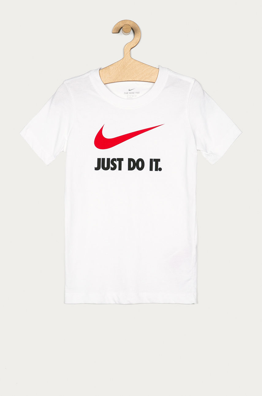 Nike Kids - T-shirt dziecięcy 122-170 cm biały AR5249