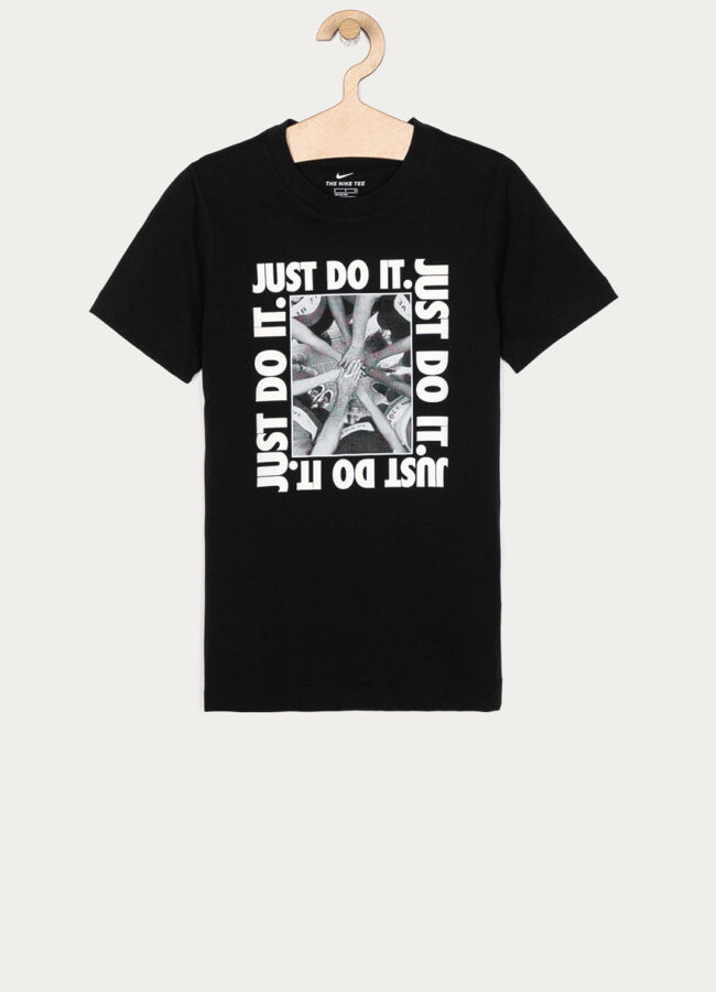 Nike Kids - T-shirt dziecięcy 122-170 cm czarny CZ1818