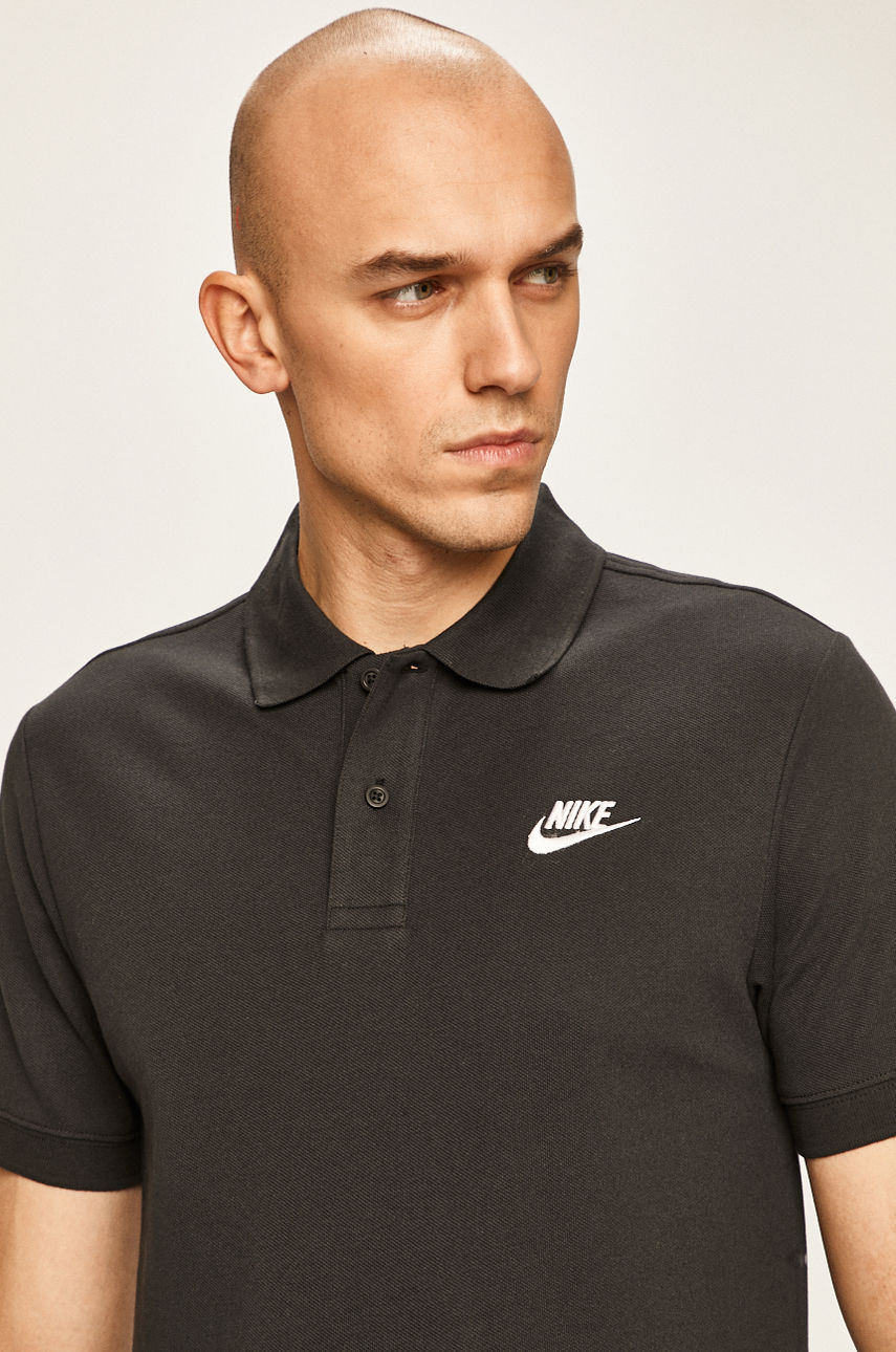 Nike Sportswear - Polo czarny CJ4456