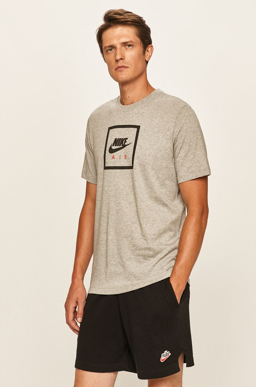 Nike Sportswear - T-shirt szary BV7639
