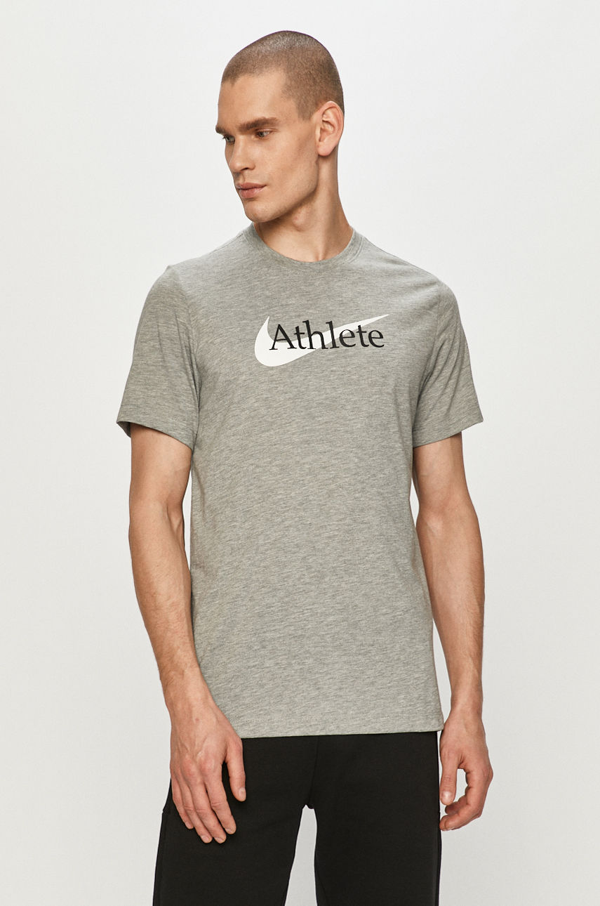 Nike - T-shirt szary CW6950