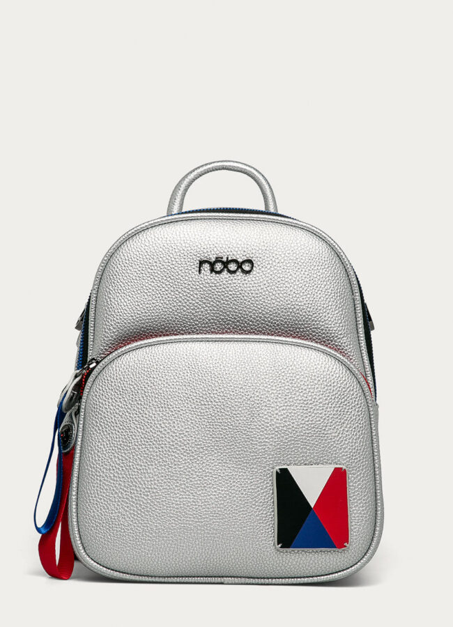 Nobo - Plecak srebrny NBAG.H0380.C022