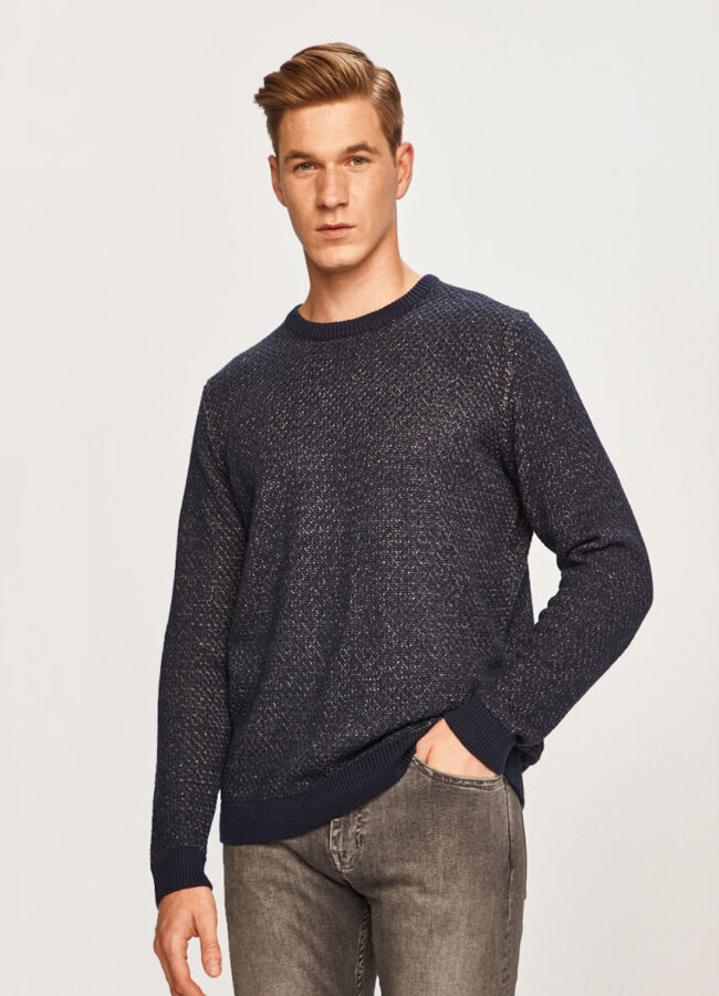 Only & Sons - Sweter granatowy 22014210