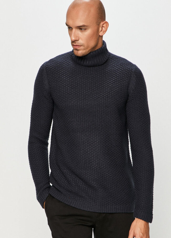 Only & Sons - Sweter granatowy 22016693
