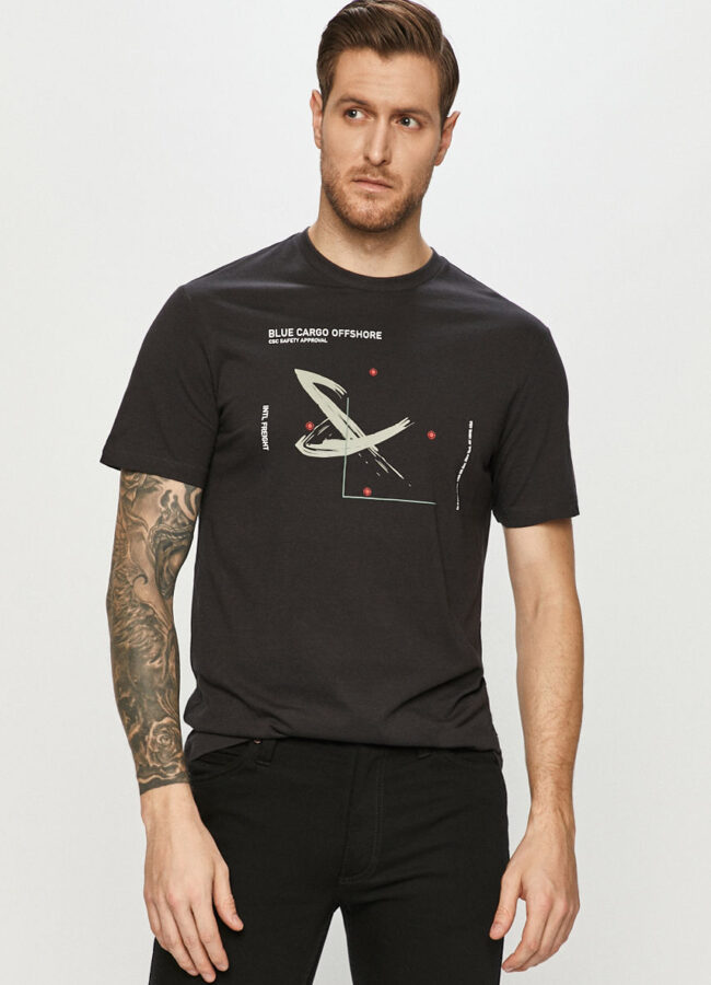 Only & Sons - T-shirt grafitowy 22019013