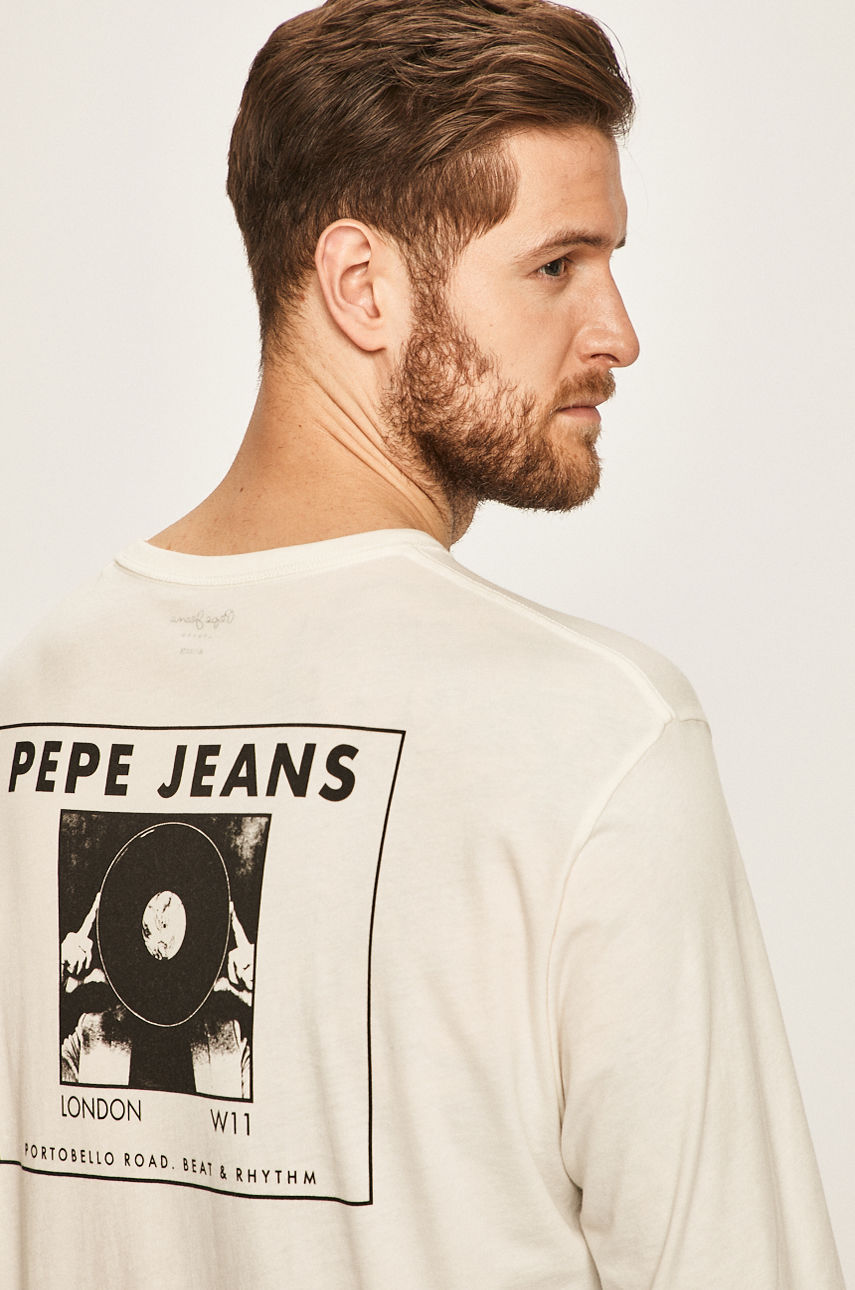 Pepe Jeans - Longsleeve Bollin biały PM506912