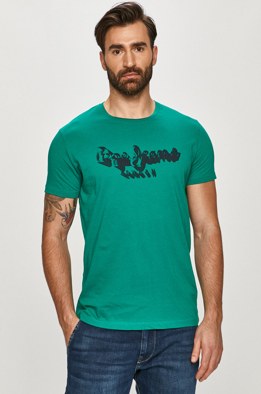 Pepe Jeans - T-shirt Anthony miętowy PM507730.651