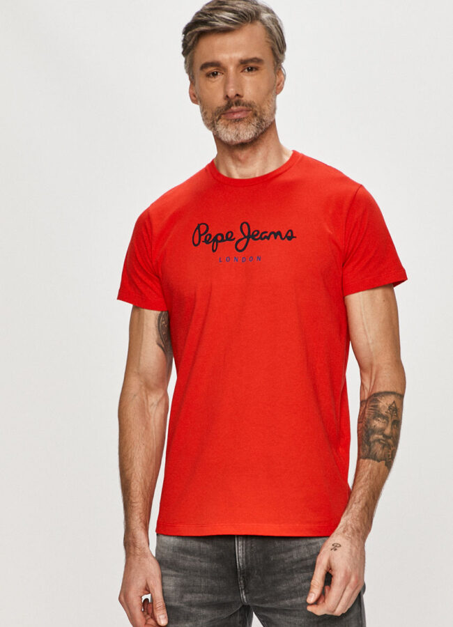 Pepe Jeans - T-shirt Eggo czerwony PM500465.244