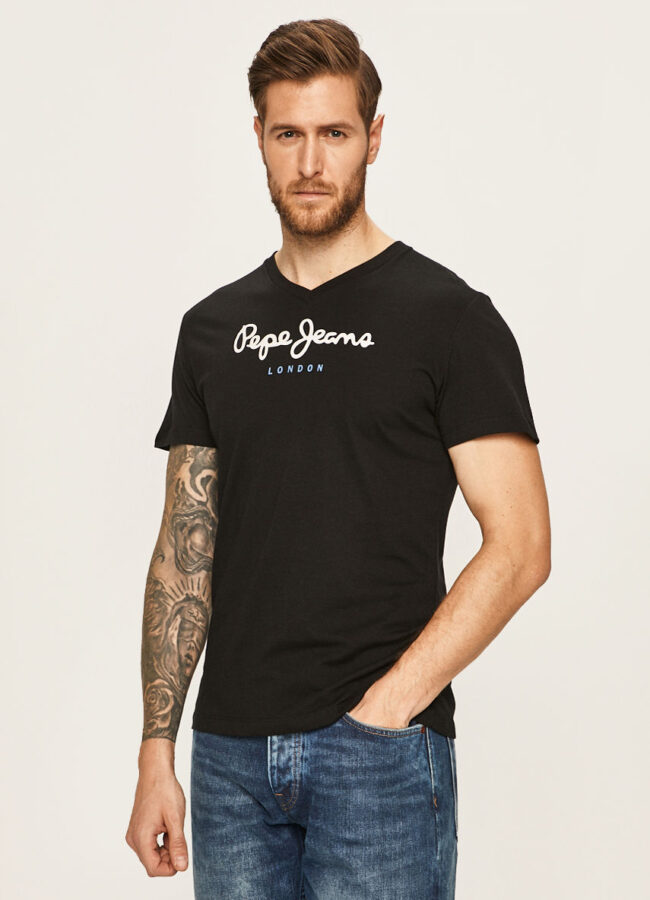 Pepe Jeans - T-shirt czarny PM501389..