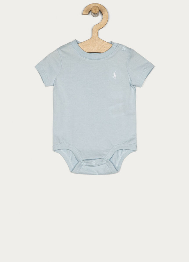 Polo Ralph Lauren - Body niemowlęce 62-80 cm niebieski 320833460006