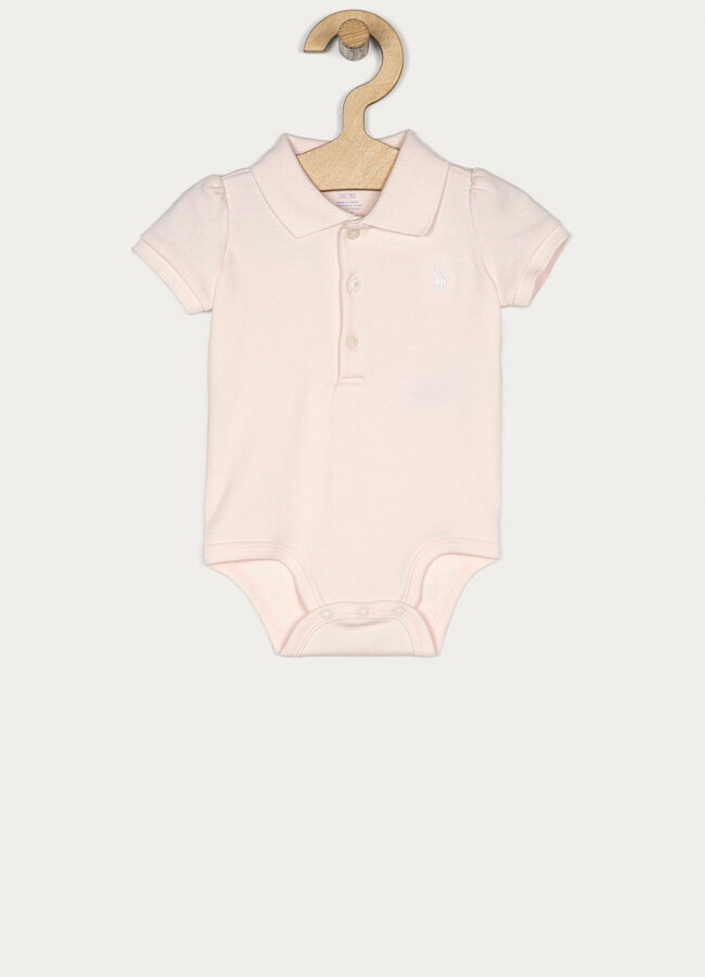 Polo Ralph Lauren - Body niemowlęce 62-80 cm różowy 310734922001