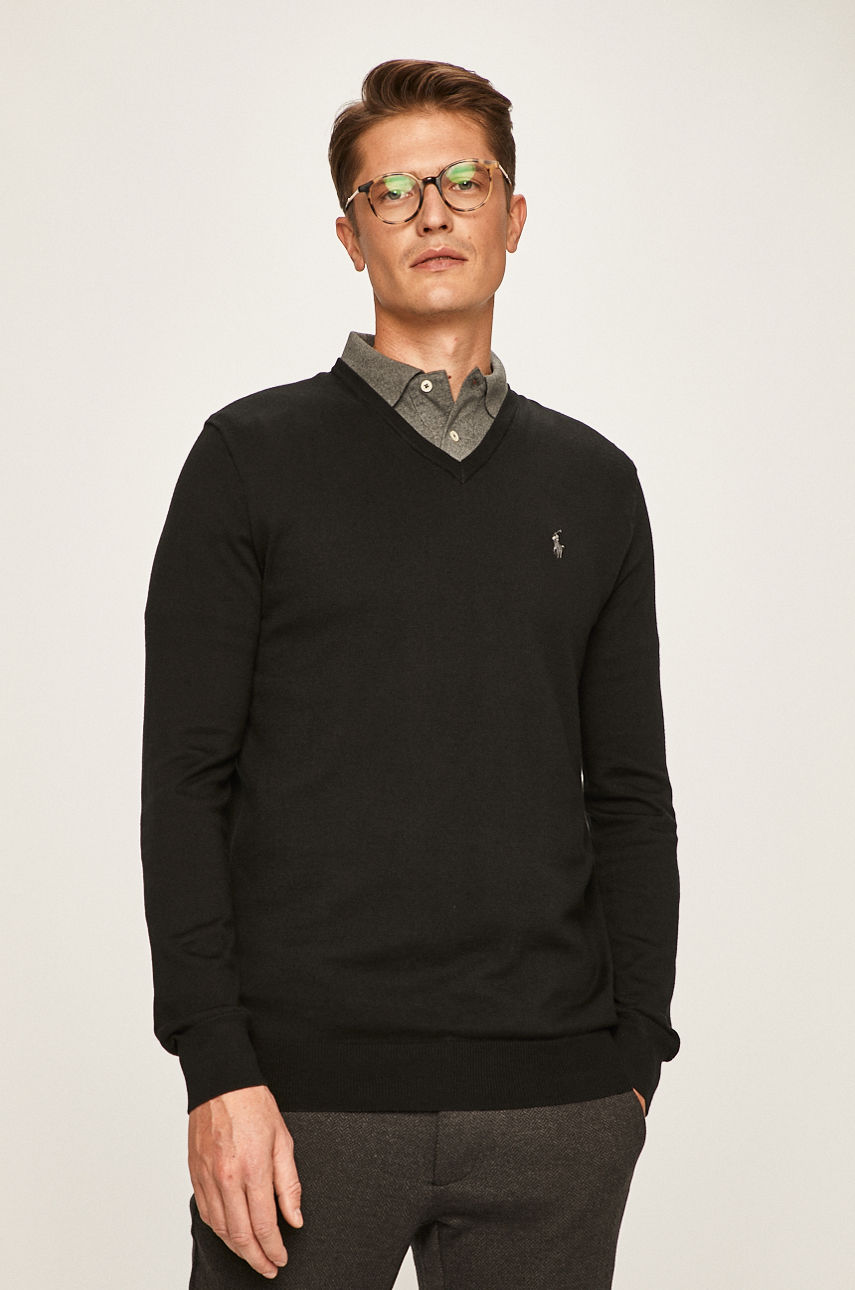 Polo Ralph Lauren - Sweter czarny 710670789003