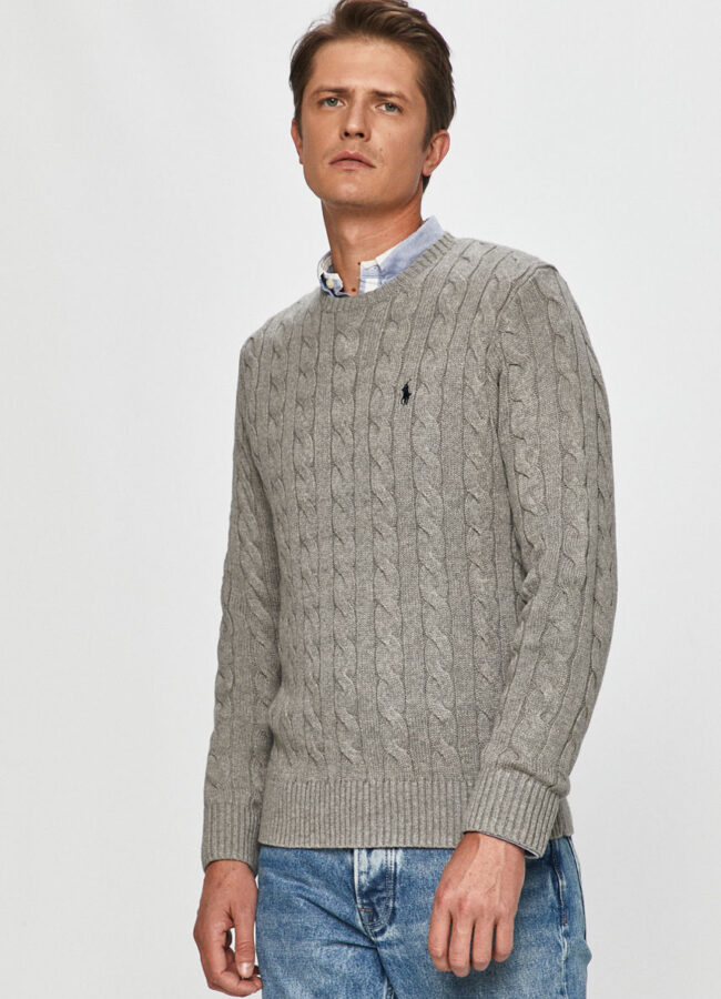 Polo Ralph Lauren - Sweter szary 710775885013