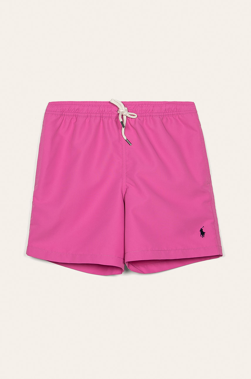 Polo Ralph Lauren - Szorty kąpielowe dziecięce 134-176 cm różowy 323785582008