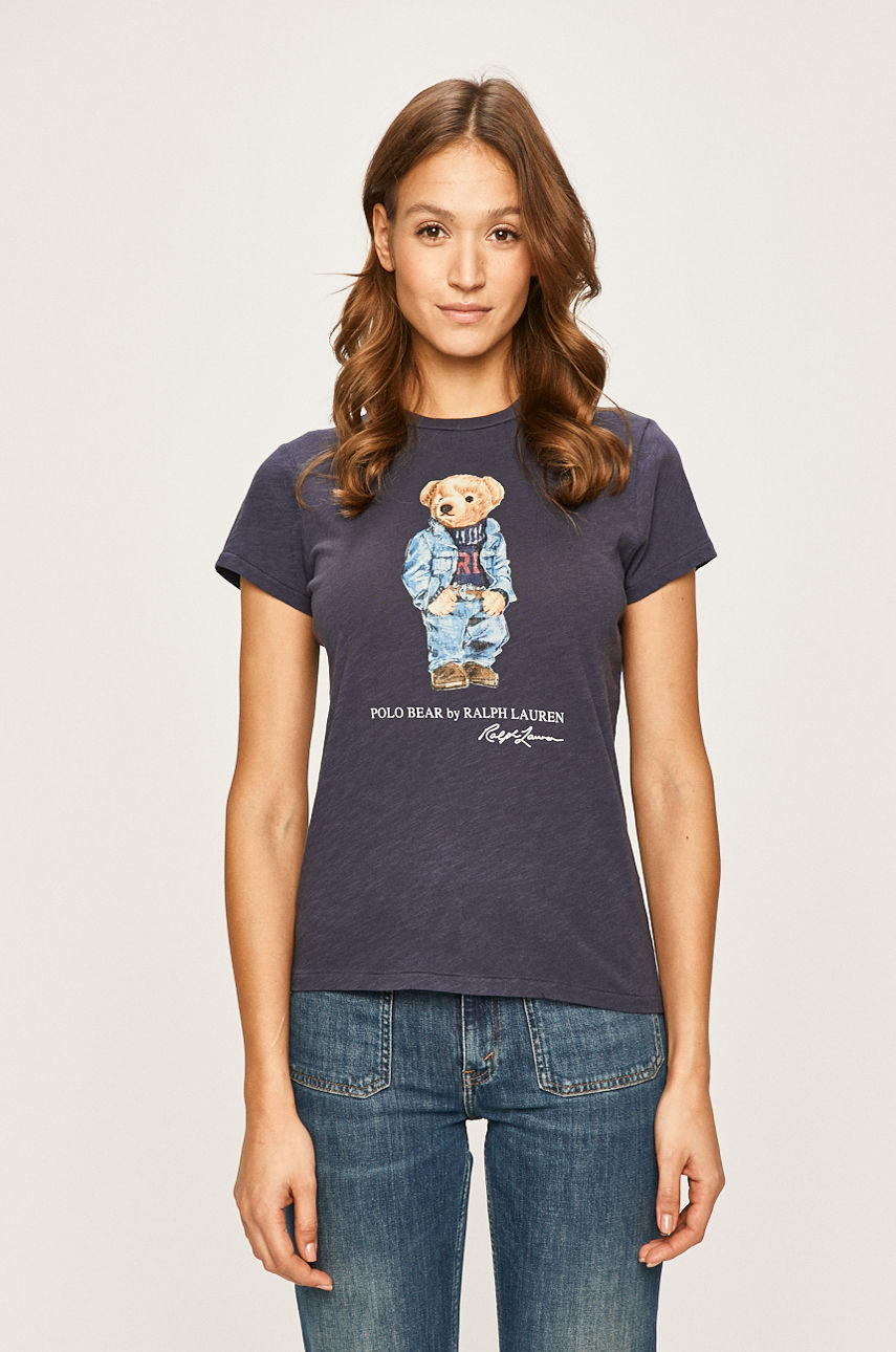 Polo Ralph Lauren - T-shirt granatowy 211785567002