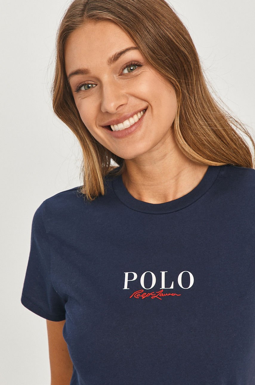 Polo Ralph Lauren - T-shirt granatowy 211838118002