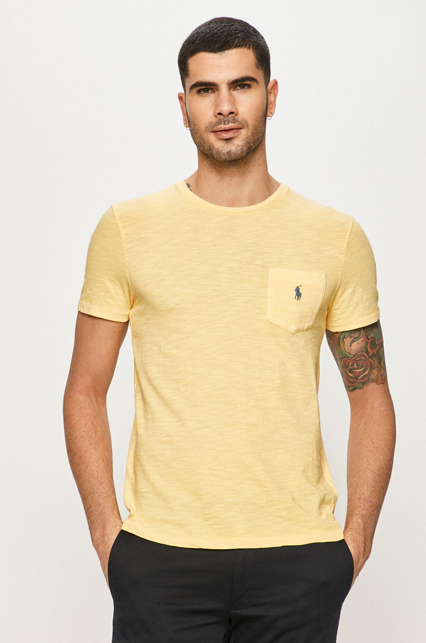 Polo Ralph Lauren - T-shirt żółty 710795137015