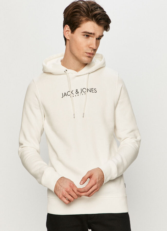 Premium by Jack&Jones - Bluza bawełniana biały 12188738