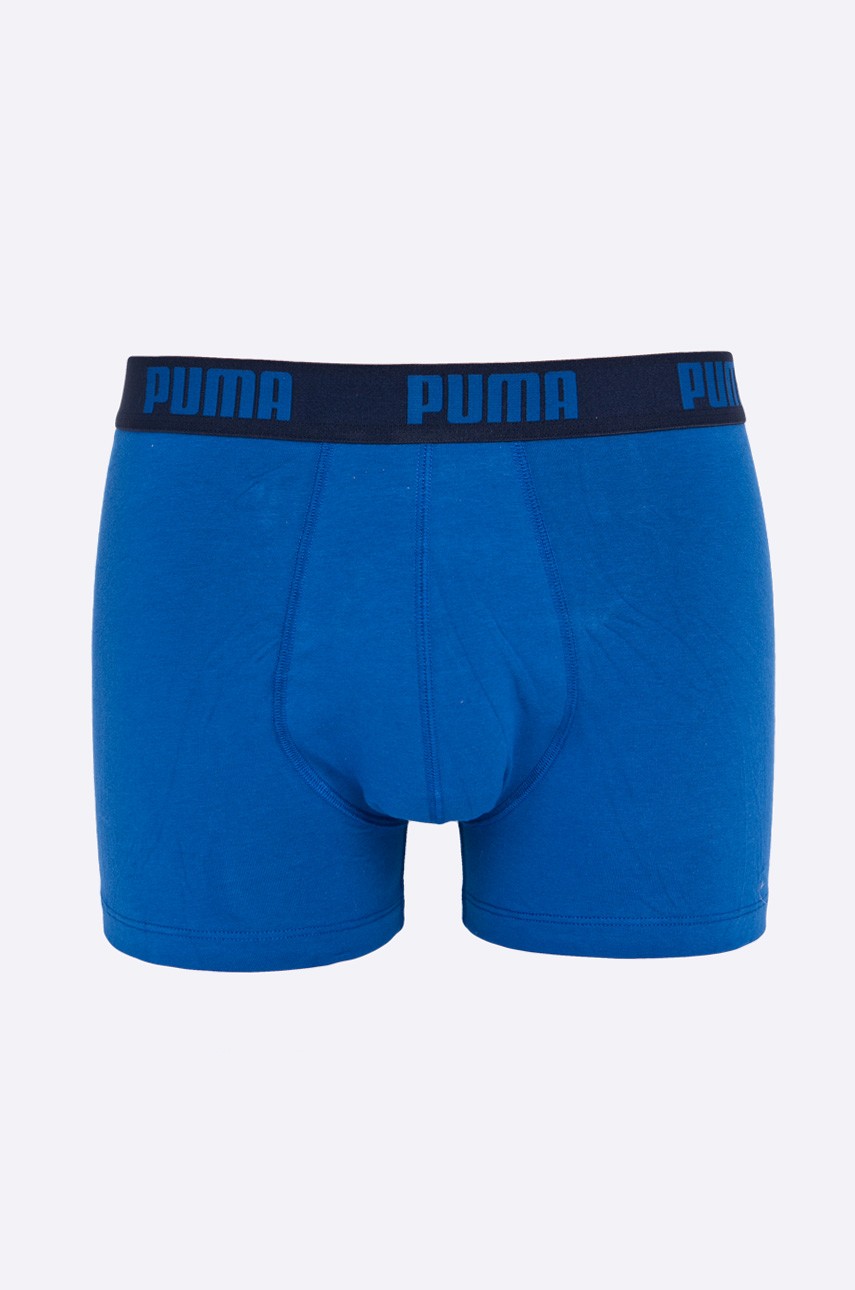 Puma - Bokserki Puma Basic Boxer 2P true blue (2-pack) granatowy 88886960
