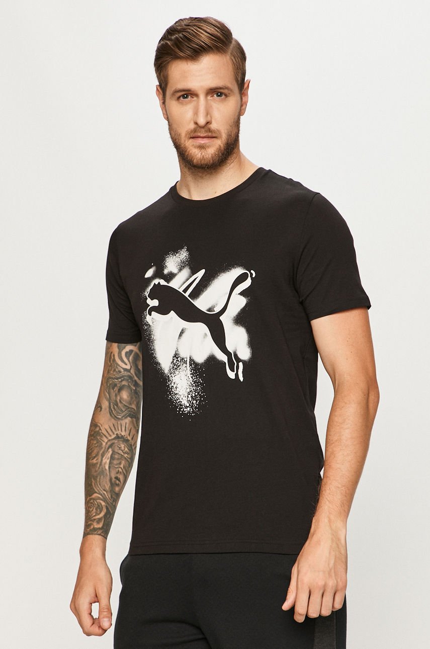 Puma - T-shirt czarny 584506