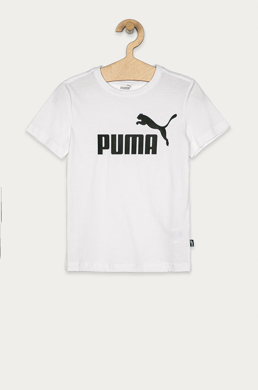 Puma - T-shirt dziecięcy 92-176 cm biały 586960